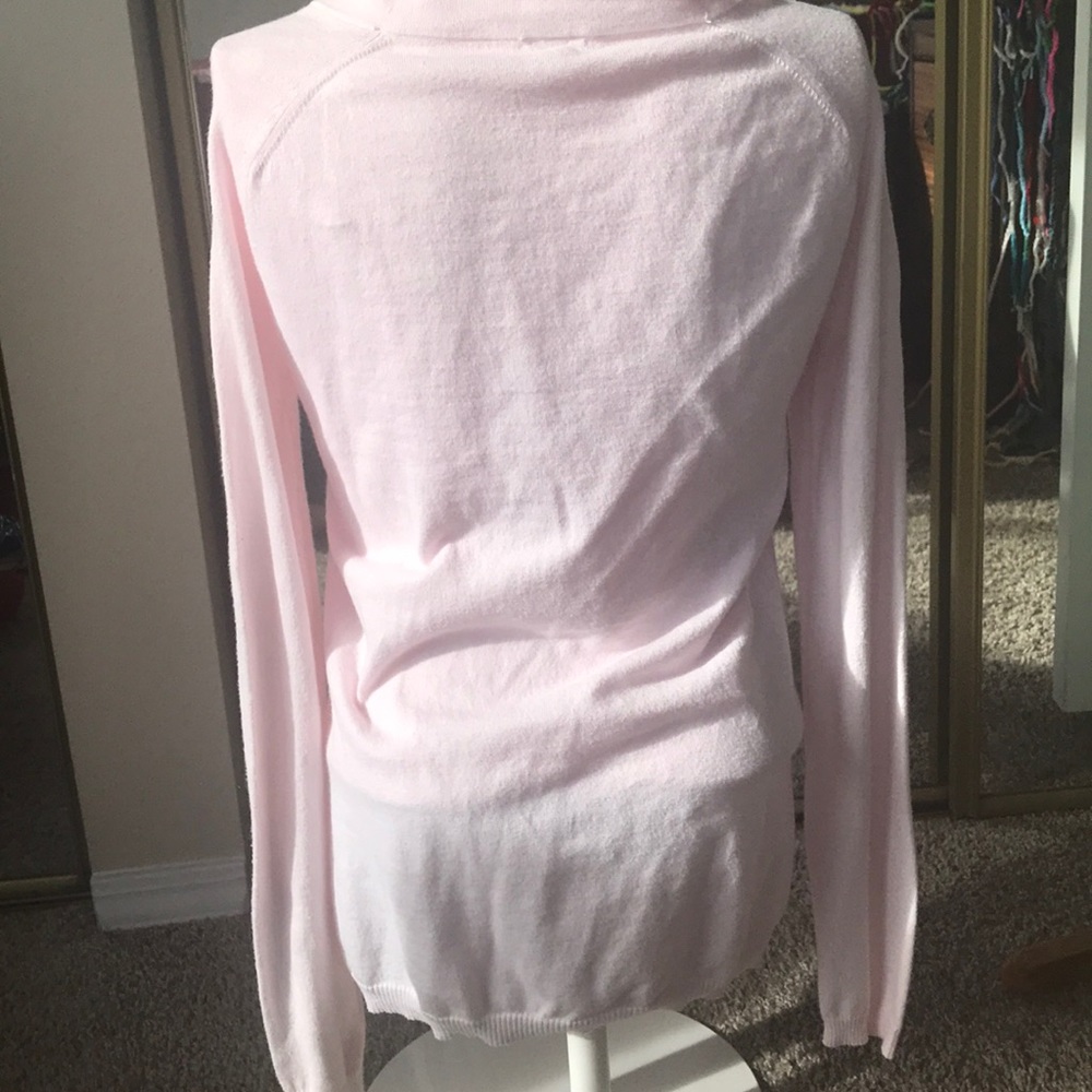 J. Crew Light Pink Cotton Cardigan Size SM - Picture 2 of 6